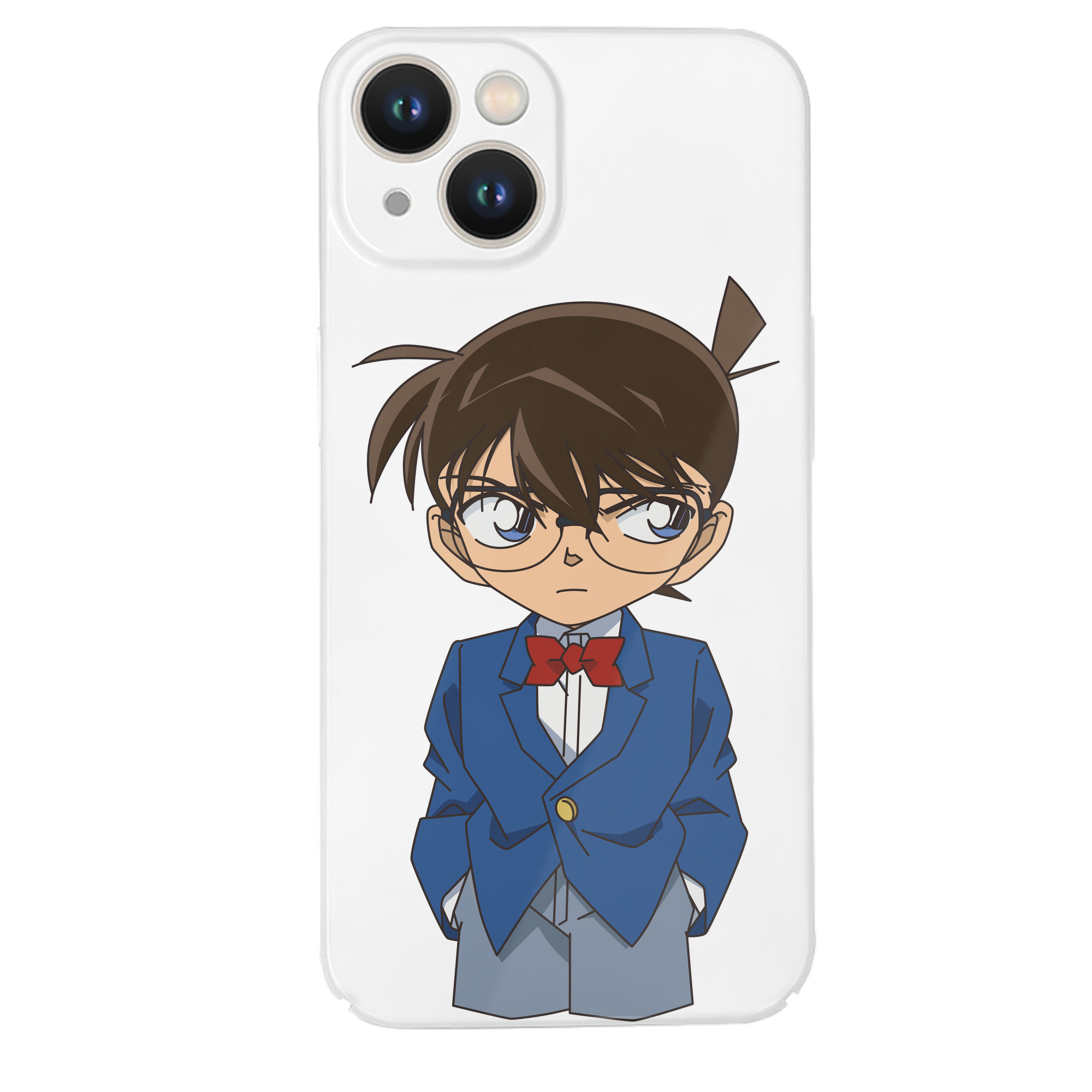 （画像用） 名探偵コナン 江戸川 コナン Detective Conan Conan Edogawa 【iPhone 14シリーズ対応】ハードケース